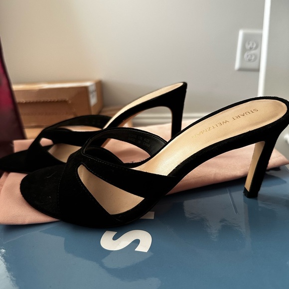 Stuart Weitzman suede heel - Picture 2 of 4